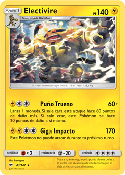 Carta de Electivire