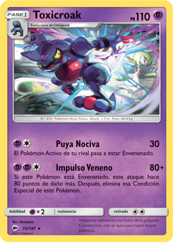 Carta de Toxicroak