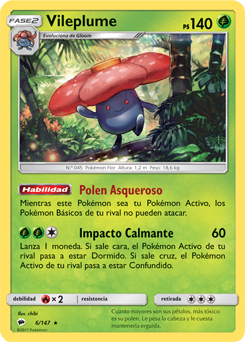 Carta de Vileplume