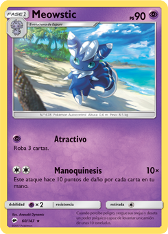 Carta de Meowstic