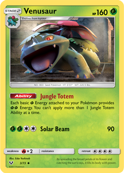 Carta de Venusaur