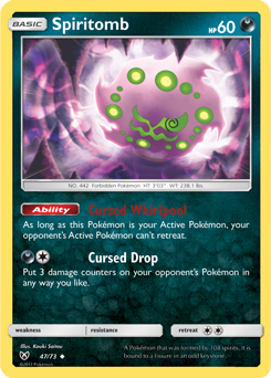 Carta de Spiritomb
