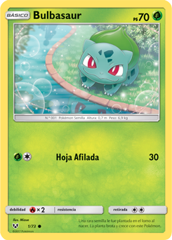 Carta de Bulbasaur