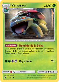 Carta de Venusaur