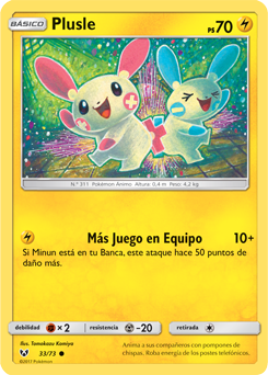 Carta de Plusle