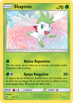 Carta de Shaymin