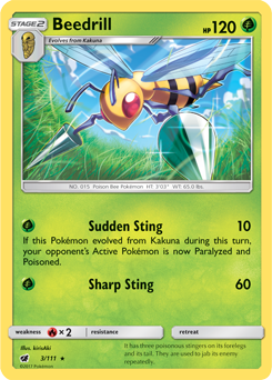 Carta de Beedrill