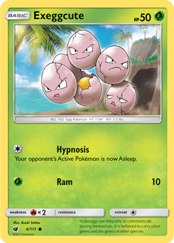 Carta de Exeggcute