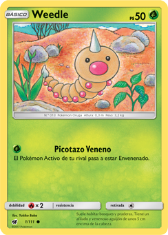 Carta de Weedle