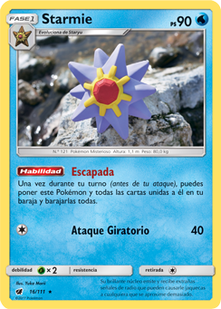 Carta de Starmie