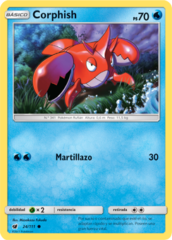 Carta de Corphish