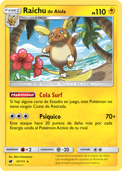 Carta de Raichu