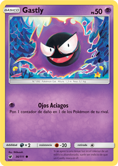 Carta de Gastly