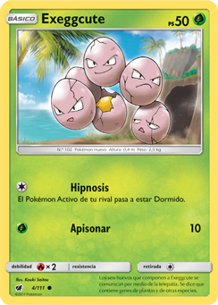 Carta de Exeggcute
