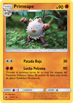 Carta de Primeape