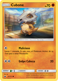 Carta de Cubone