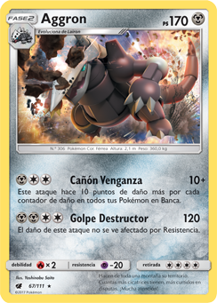 Carta de Aggron