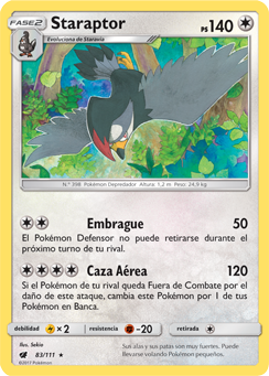 Carta de Staraptor