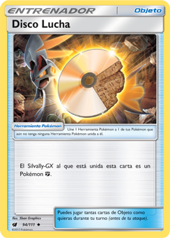 Carta de Disco Lucha