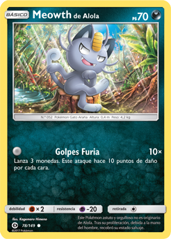 Carta de Meowth
