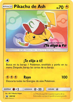 Carta de Pikachu