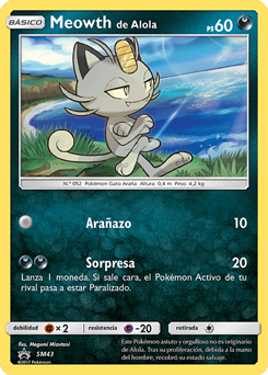 Carta de Meowth