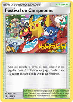 Carta de Festival de Campeones