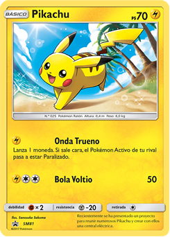 Carta de Pikachu