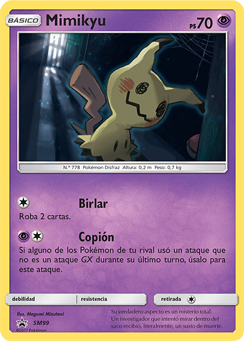 Carta de Mimikyu