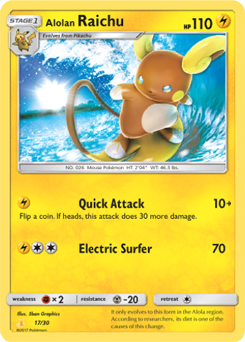 Carta de Raichu