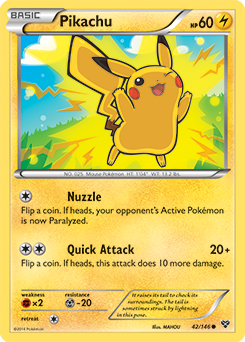 Carta de Pikachu