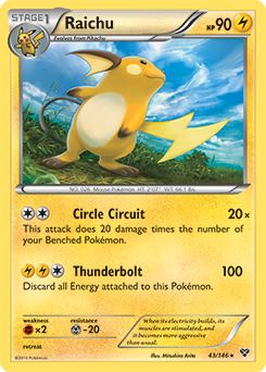 Carta de Raichu