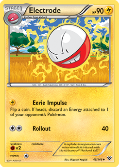 Carta de Electrode