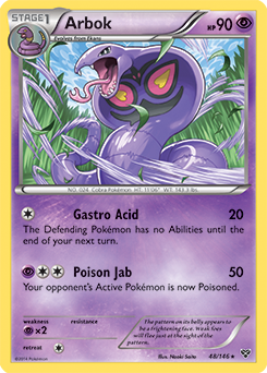 Carta de Arbok