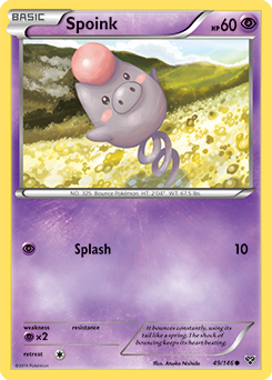 Carta de Spoink