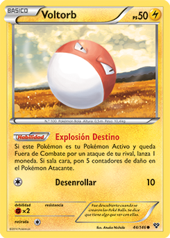 Carta de Voltorb