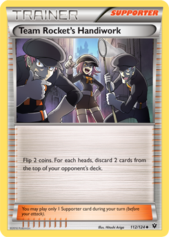 Carta de Fechora del Team Rocket