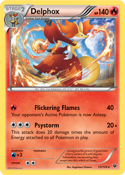 Carta de Delphox