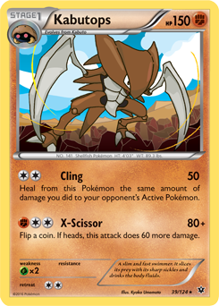 Carta de Kabutops