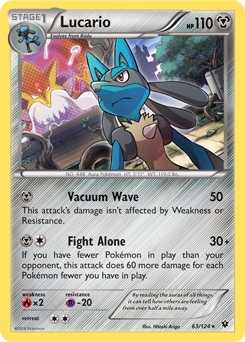 Carta de Lucario