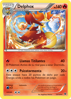 Carta de Delphox
