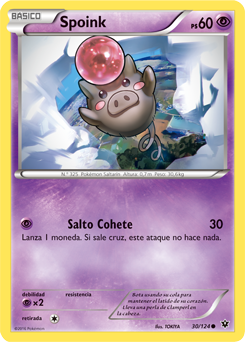 Carta de Spoink