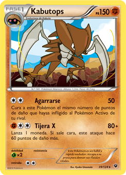 Carta de Kabutops