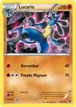 Carta de Lucario