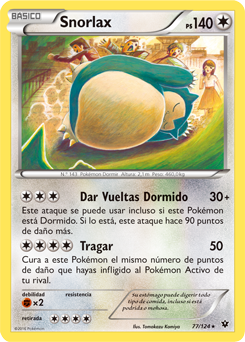 Carta de Snorlax
