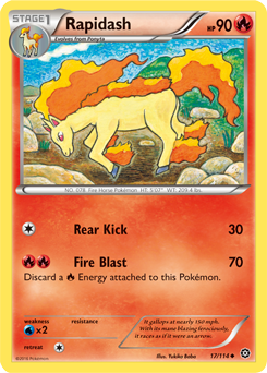 Carta de Rapidash