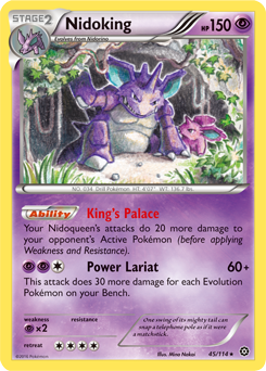 Carta de Nidoking