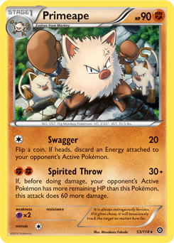 Carta de Primeape