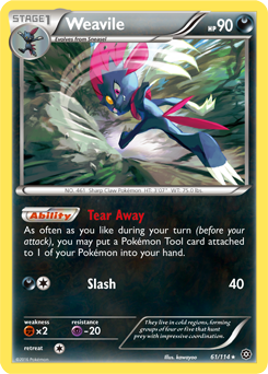 Carta de Weavile