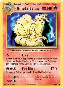 Carta de Ninetales